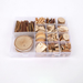 Set Kindergarten DIY Handicraft Activity Wooden Blocks Box Small Dry Branch Materials_maomaolike.com