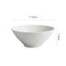 Matte Ceramic Conical Trumpet Large Soup Japanese Rice Salad Snail Instant Noodle Bowl_maomaolike.com