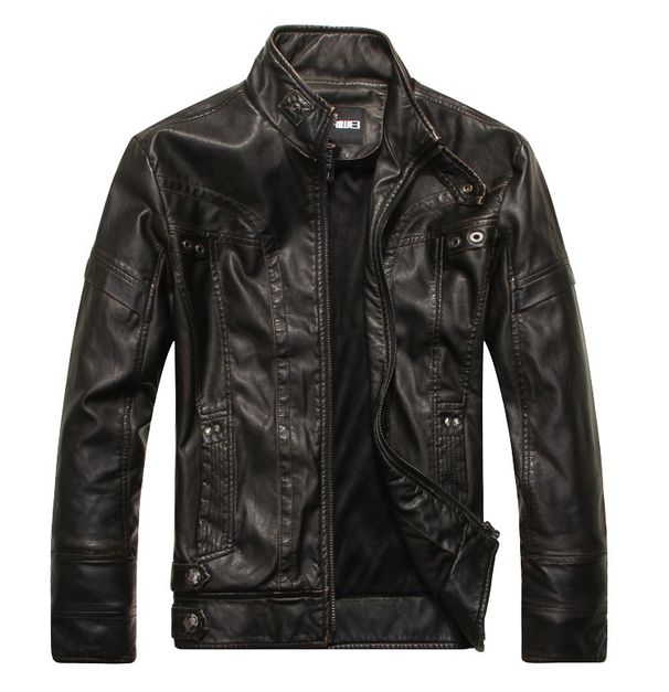 Men's Clothing men's motorcycle PU leather jacket leather jacket men's coat manufacturer leather jacket 8805_maomaolike.com