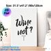 Wine Themed Painting Poster, Minimalist Black & White Hand-lettered Poster, Humorous Wordplay With Corkscrew Illustration, Ideal For Kitchen And_maomaolike.com