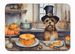 Border Terrier Fall Kitchen Pumpkins Memory Foam Kitchen Mat Machine Washable Anti-Fatigue Mat Cushion Comfort Bath Mat Or Kitchen Rug_maomaolike.com