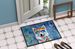 American Eskimo Hippie Dawg Doormat Front Door Mat Indoor Outdoor Rugs For Entryway, Non Slip Washable Low Pile, 24H X 36W_maomaolike.com