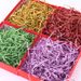 500g Glitter Festival Sparkling Raffia Straws Festive Gift Box Colorful Shredded Straw Filling Wholesale_maomaolike.com