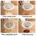 Soy Milk Spoon Net Household Ultra-fine Juice Filter Residue Separator Kitchen Strainer Universal_maomaolike.com