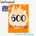 600 Technology Themed Painting Poster, Vibrant Orange Watercolor Style Poster, Eye-catching Graphic Decor Ideal For Tech Workspace, Office And Study_maomaolike.com