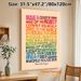 Inspirational Equal Rights Quote Painting Poster, Vibrant Gradient Text Art Poster, Uplifting Motivational Message Suitable For Home Office, Living_maomaolike.com