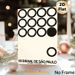 Minimalist Geometric Circle Painting Poster, Vintage Monochrome Abstract Graphic Poster, Sleek Artistic Wall Decor Suitable For Living Room, Office_maomaolike.com