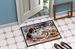 Basset Hound Christmas Cookies Doormat Front Door Mat Indoor Outdoor Rugs For Entryway, Non Slip Washable Low Pile, 24H X 36W_maomaolike.com