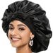 Hot Sale Silk Night Bonnet Satin Hat To Sleep Bonnets for Women Cap Beanie Curly Braid Hair DM04_maomaolike.com