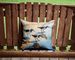 Sandpipers Throw Pillow Machine Washable, Indoor Outdoor Decorative Pillow For Couch, Bed Or Patio, 14Hx14W_maomaolike.com