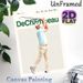 Pro Golfer Themed Painting Poster, Sleek Stylized Graphic Poster, Features Golfer Swing Pose & Career Tournament Stats, Ideal For Home, Golf Club Or_maomaolike.com