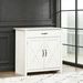 Sideboard Buffet Cabinet, Barn Door Coffee Bar Cabinet With Drawer And Adjustable Shelf_maomaolike.com