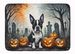 Boston Terrier Spooky Halloween Memory Foam Kitchen Mat Machine Washable Anti-Fatigue Mat Cushion Comfort Bath Mat Or Kitchen Rug_maomaolike.com