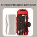 57 Pcs Precision Batch Set Of Tools, Suitable For Home Daily Maintenance And Office Daily Maintenance, High Quality 57 Sets Of Precision Tool Set._maomaolike.com