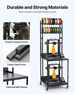 3D Printer Filament Storage Rack, 4-Tier 3D Printer Stand With Filament Storage, Spools Holder Racks Cart With Wheels, Filaments Organzied For 3D Printing Station, Office, Workshop (Shelf Only)_maomaolike.com