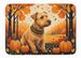 Lakeland Terrier Fall Memory Foam Kitchen Mat Machine Washable Anti-Fatigue Mat Cushion Comfort Bath Mat Or Kitchen Rug_maomaolike.com