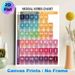 Phonetic Chart Painting Poster, Color-coded English Pronunciation Guide Poster, Clear Phonetic Reference To Assist Language Learning, Ideal For_maomaolike.com