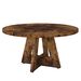 Dining Table, Round Wooden Kitchen Dinner Table For 4 People_maomaolike.com
