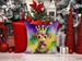 Airedale Terrier King Of Mardi Gras Throw Pillow Machine Washable, Indoor Outdoor Decorative Pillow For Couch, Bed Or Patio, 18Hx18W_maomaolike.com