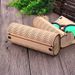 Unisex Leather glasses box Hollow pattern sunglasses storage box_maomaolike.com