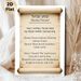 Shema Prayer Painting Poster, Vintage Aged-scroll Style Poster, Traditional Religious Script Display, Suitable For Home And Spiritual Prayer Spaces_maomaolike.com