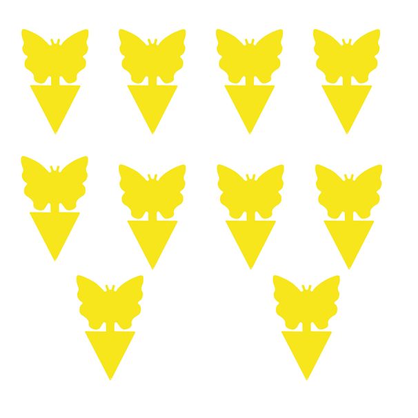 Double-Sided Special-Shaped Sticky Insect Yellow Board Trap For Fruit Flies Small Black Thrips And Other Pests_maomaolike.com