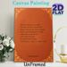 Inspirational Dostoevsky Quote Painting Poster, Vintage Warm Orange With Golden Ornate Border Poster, Thought-provoking Literary Wall Decor For Home_maomaolike.com