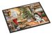 Alaskan Malamute Christmas Cookies Doormat Front Door Mat Indoor Outdoor Rugs For Entryway, Non Slip Washable Low Pile, 24H X 36W_maomaolike.com
