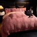 Maternity Grade Fully Matte Milk Velvet Four-Piece Autumn Winter Thickened Warm Sheet Bed Cover Anti-Static Set Wholesale_maomaolike.com
