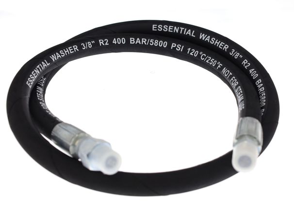 6 FT Whip Line For Pressure Washers | 3/8" 5800 PSI | Premium Commercial Grade Utility For Various Applications_maomaolike.com