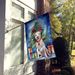 Pit Bull Terrier Christmas Reindeer House Flag Large Porch Sleeve Pole Decorative Outside Yard Banner Artwork Wall Hanging, Polyester, House Size, Multicolor_maomaolike.com