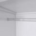 Armoire Wardrobe Closet Wooden With 3 Doors, Hanging Rods, 2 Drawers, Storage Cabinet And Mirror Large Capacity Large Wardrobe Closet For Bedroom, White 47.24" W X 20.59" D X 70.87 "H -- 2 Packages_maomaolike.com