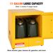 VEVOR Flammable Cabinet 16.9" X 16.9" X 18.2", Galvanized Steel Safety Cabinet, Adjustable Shelf Flammable Storage Cabinet, For Commercial Industrial And Home Use_maomaolike.com