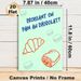 French Pastry Themed Painting Poster, Minimalist Hand-drawn Cute Pastry Poster, Playful Design Featuring Croissant, Chocolate Bread And Macarons_maomaolike.com