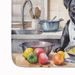 Pug The Chef Memory Foam Kitchen Mat Machine Washable Anti-Fatigue Mat Cushion Comfort Bath Mat Or Kitchen Rug_maomaolike.com