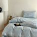Wholesale INS American Yarn-Dyed Jacquard Pure Four-Piece Wabi-Sabi Nordic Style Homestay Full Washed Cotton 4-Piece Set_maomaolike.com