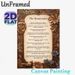 The Beatitudes Religious Painting Poster, Vintage Embossed Floral & Bird Framed Text Poster, Inspirational Biblical Verse Decor For Home, Prayer_maomaolike.com