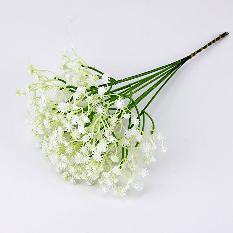 Single Stem Gypsophila Wholesale Fake Artificial Flowers For Wedding Decorations, Photo Props, And Floral Arrangements_maomaolike.com