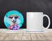 Hippie Animal Sheep Large Sandstone Coasters Pack Of 4 Absorbent Round Coasters Decor Gifts For Men Or Women, 4 In, Multicolor_maomaolike.com
