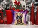 Terrier King Of Mardi Gras Throw Pillow Machine Washable, Indoor Outdoor Decorative Pillow For Couch, Bed Or Patio, 18Hx18W_maomaolike.com