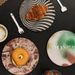 Great Artist Series Painted Bamboo Fiber Props Decoration Designer Zebra Plate High-end Color Block_maomaolike.com