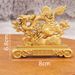 Gold Dragon Horse Spirit Coin Ornament Office Home Living Room Decoration Hot-Selling Craft In Scenic Areas_maomaolike.com