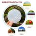 Repellent Reflective Sticker Garden Bird Control Round Pate Tape Anti Pigeon Woodpecker Holographic Adheive Scare_maomaolike.com