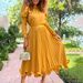 Women's Clothing women's autumn puff sleeve top pleated skirt two piece suit_maomaolike.com