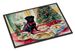 Pug Christmas Cookies Doormat Front Door Mat Indoor Outdoor Rugs For Entryway, Non Slip Washable Low Pile, 24H X 36W_maomaolike.com