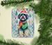 Puli Christmas Porcelain Ornament Christmas Tree Hanging Decorations For Home Christmas Holiday, Rectangle, Gift, Multicolor_maomaolike.com