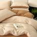 Wholesale INS Simple Line Jacquard Pure Four-Piece Nordic Style Apartment Homestay All-Cotton Washed Cotton 4-Piece Set_maomaolike.com