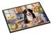 Decorating Easter Bernese Mountain Dog Doormat Front Door Mat Indoor Outdoor Rugs For Entryway, Non Slip Washable Low Pile, 24H X 36W_maomaolike.com