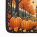 Miniature Pinscher Fall Memory Foam Kitchen Mat Machine Washable Anti-Fatigue Mat Cushion Comfort Bath Mat Or Kitchen Rug_maomaolike.com