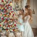 6FT Artificial Hinged Christmas Tree Snow Flocked Pine Tree With Solid Metal Stand Festival Xmas Tree For Indoor Outdoor_maomaolike.com